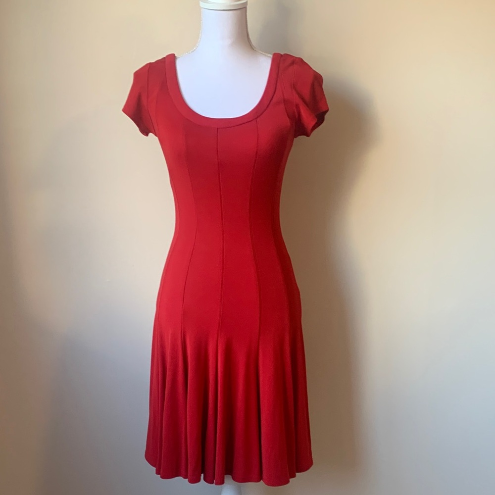 Moda International Red Dress Size 6